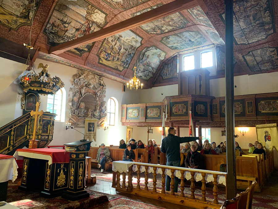 Fotorelacja z wyjazdu po ziemi wołowskiej dla Stowarzyszenia Przyjaciół Muzeum Narodowego we Wrocławiu