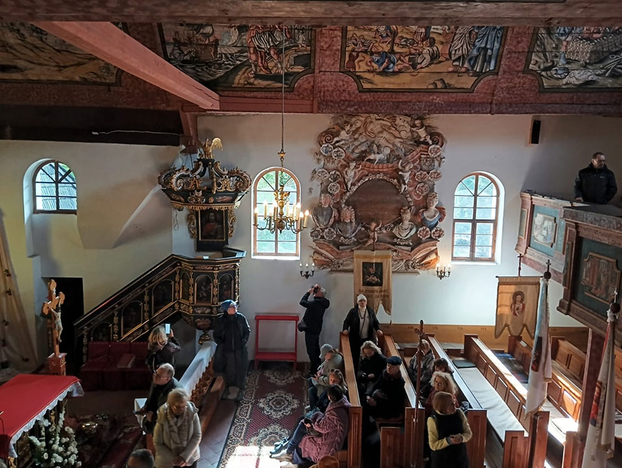 Fotorelacja z wyjazdu po ziemi wołowskiej dla Stowarzyszenia Przyjaciół Muzeum Narodowego we Wrocławiu