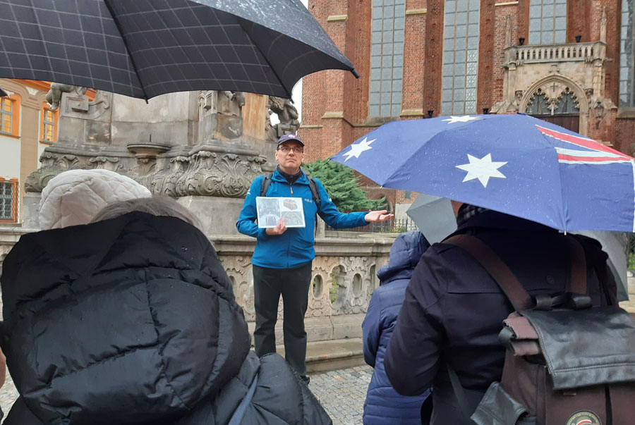 „Historia i zabytki Ostrowa Tumskiego we Wrocławiu” – fotorelacja z oprowadzania dla Stowarzyszenia Przyjaciół Muzeum