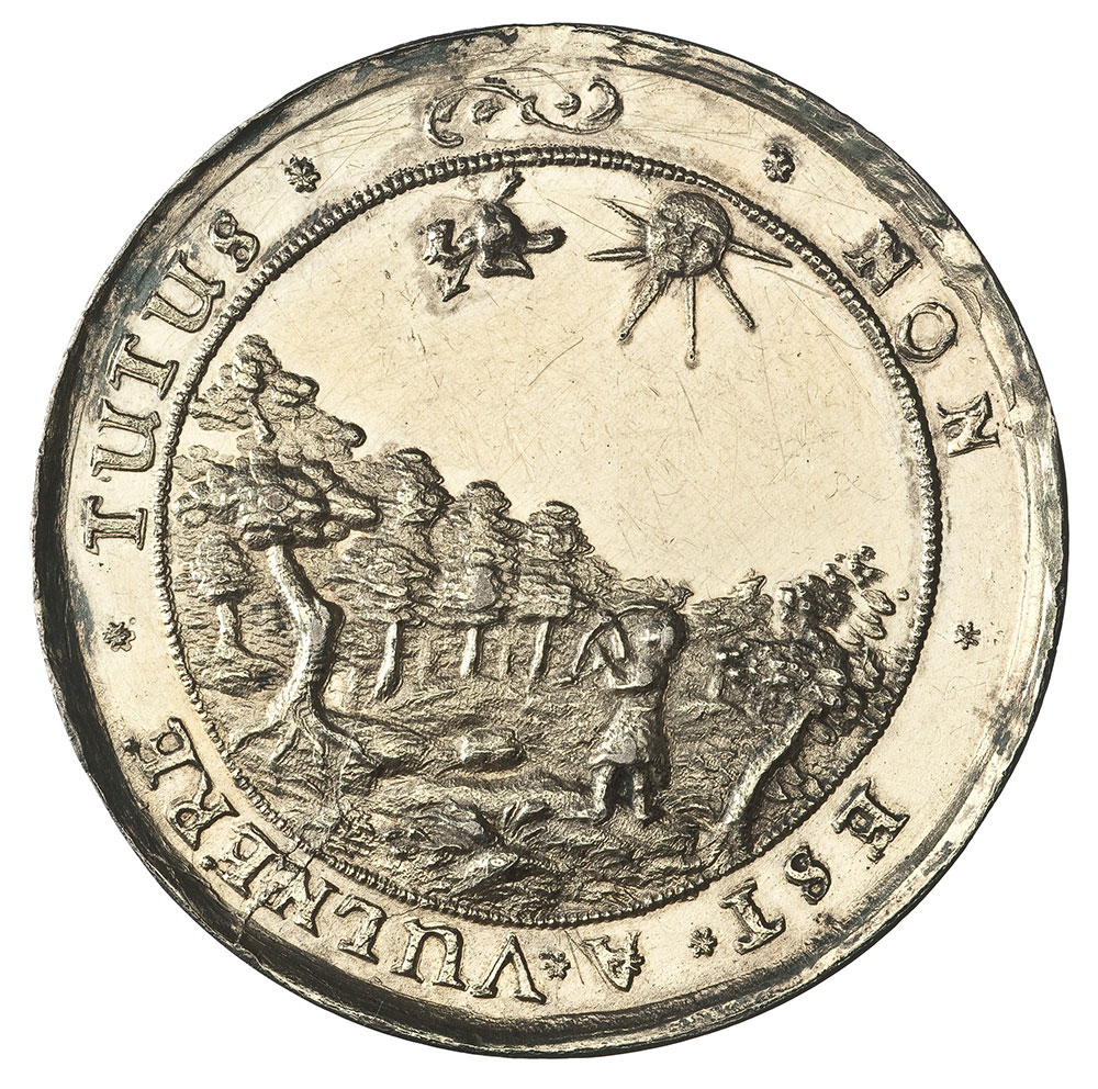 Moneta Jerzego Wilhelma, ostatniego męskiego potomka dynastii Piastów