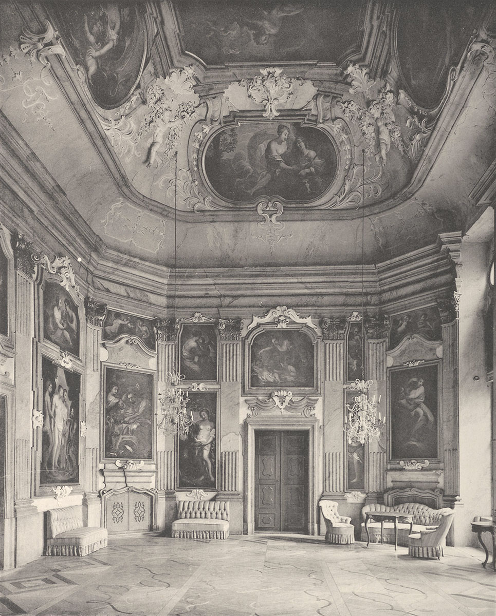 Sala balowa w Brzezince, 1909