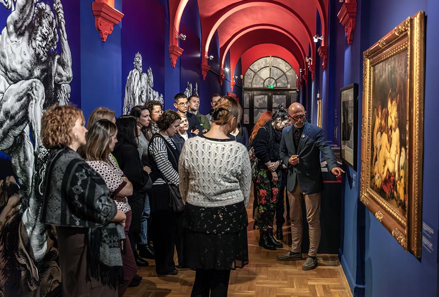 Wizyta muzealników z Lublina