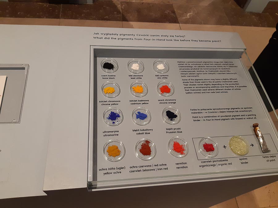 Stowarzyszenie Przyjaciół Muzeum na wycieczce w Krakowie – zwiedzanie Sukiennic – wystawa o konserwacji obrazu Józefa Chełmońskiego „Czwórka”