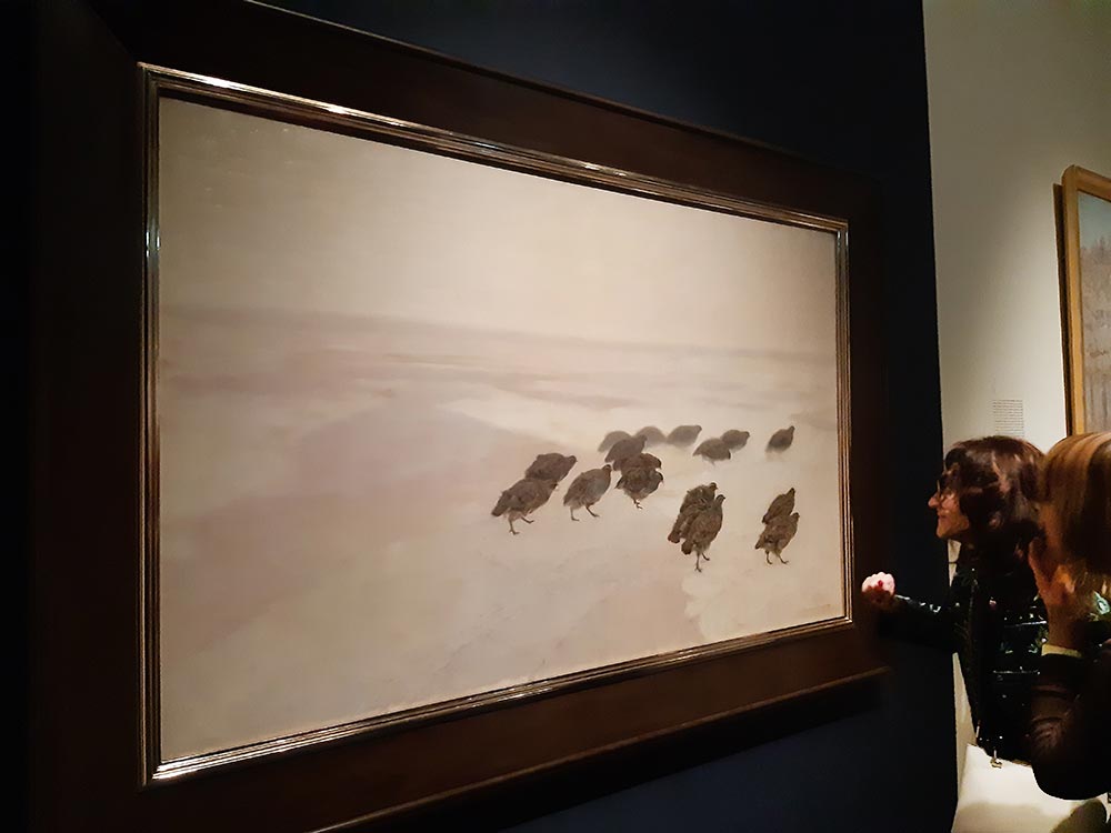 Stowarzyszenie Przyjaciół Muzeum na wycieczce w Krakowie – zwiedzanie Muzeum Narodowego z wystawą Józefa Chełmońskiego