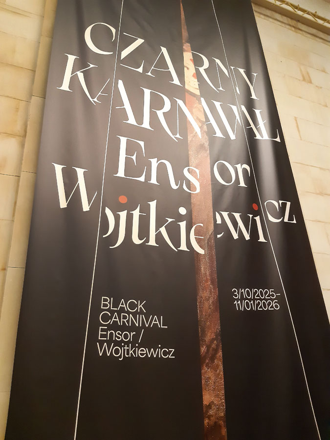 Fotorelacja z wycieczki do Warszawy dla Stowarzyszenia Przyjaciół Muzeum we Wrocławiu – prezentacja Czarny Karnawał w Muzeum Narodowym