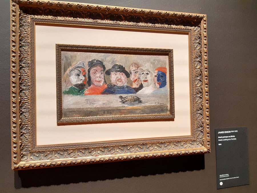 Fotorelacja z wycieczki do Warszawy dla Stowarzyszenia Przyjaciół Muzeum we Wrocławiu – obraz w Muzeum Narodowym