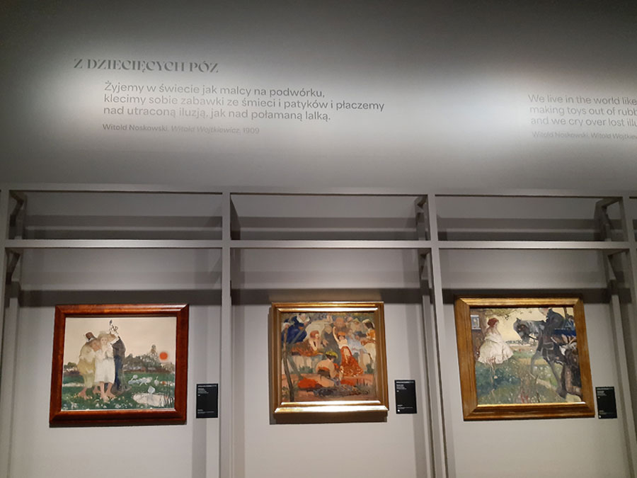 Fotorelacja z wycieczki do Warszawy dla Stowarzyszenia Przyjaciół Muzeum we Wrocławiu – obrazy w Muzeum Narodowym