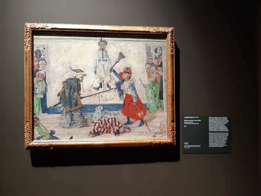 Fotorelacja z wycieczki do Warszawy dla Stowarzyszenia Przyjaciół Muzeum we Wrocławiu – obrazy w Muzeum Narodowym