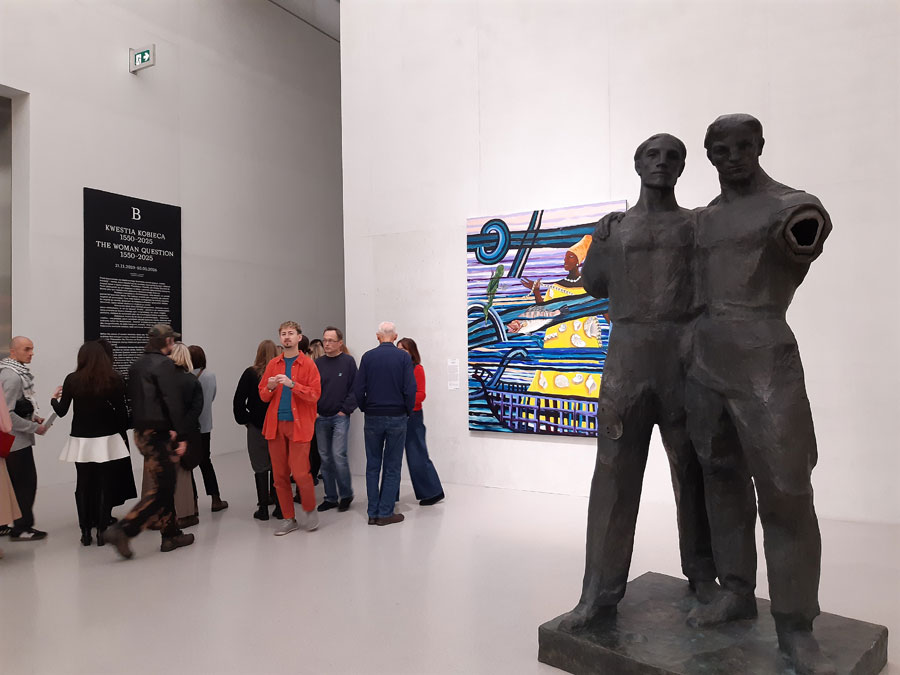 Fotorelacja z wycieczki do Warszawy dla Stowarzyszenia Przyjaciół Muzeum we Wrocławiu – obrazy i rzeźby w Muzeum Sztuki Nowoczesnej