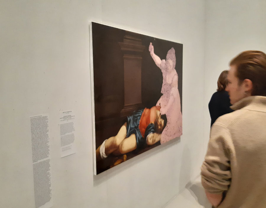 Fotorelacja z wycieczki do Warszawy dla Stowarzyszenia Przyjaciół Muzeum we Wrocławiu – obraz w Muzeum Sztuki Nowoczesnej