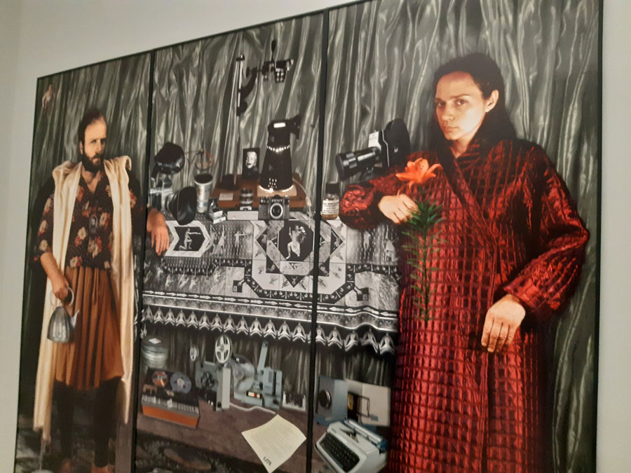 Fotorelacja z wycieczki do Warszawy dla Stowarzyszenia Przyjaciół Muzeum we Wrocławiu – obraz w Muzeum Sztuki Nowoczesnej