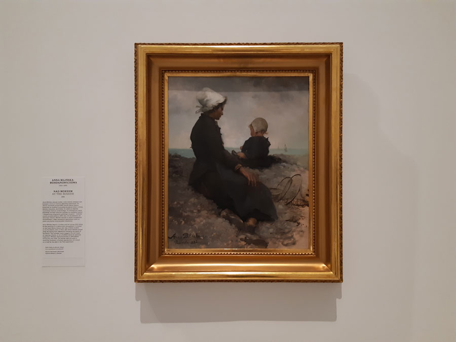 Fotorelacja z wycieczki do Warszawy dla Stowarzyszenia Przyjaciół Muzeum we Wrocławiu – obraz Anny Bilińskiej w Muzeum Sztuki Nowoczesnej