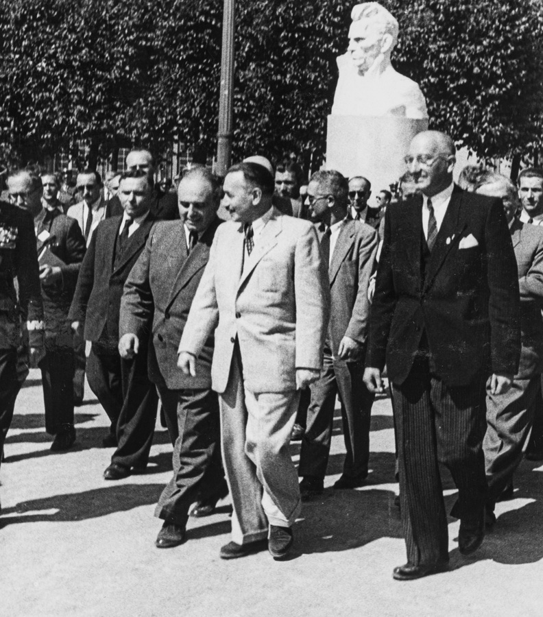 Widok Wystawy Ziem Odzyskanych we Wrocławiu, 1948 r.