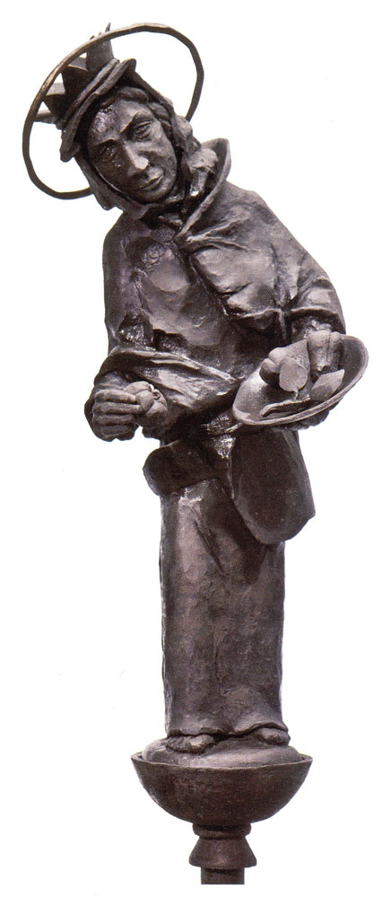 Jaroslav Vonka, figura św. Elżbiety ze świecznika, 1934, MNWr; fot. A. Podstawka