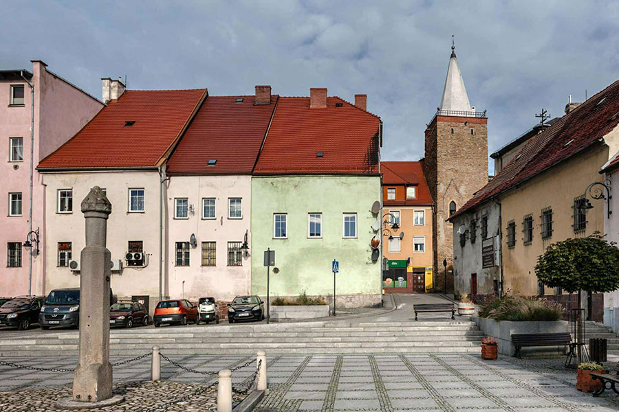 Bystrzyca Kłodzka – widok na starówkę