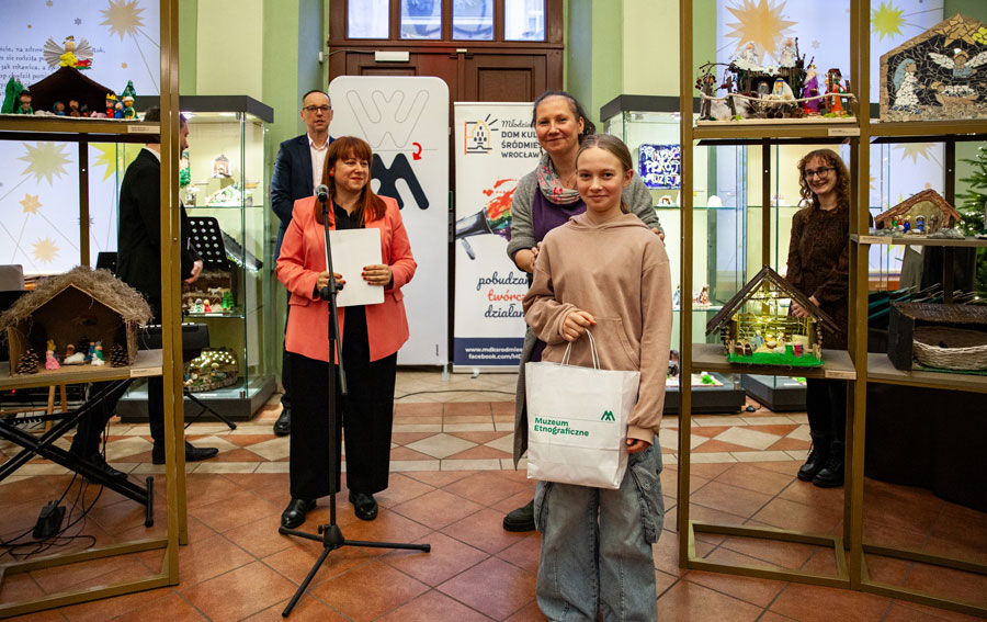 Laureaci konkursu na najpiękniejszą szopkę w Muzeum Etnograficznym 2025