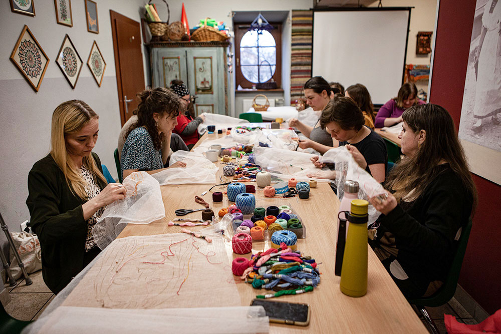 Warsztaty hafciarskie „O_KRĄG we Wrocławiu” 2023