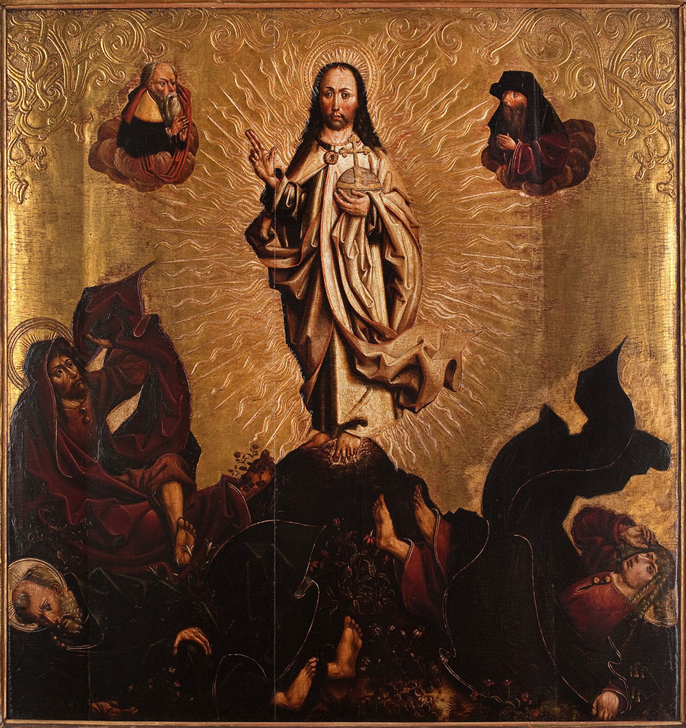 Epitafium Johannesa Pretwicza z malarskim przedstawieniem Przemienienia Pańskiego, 1504