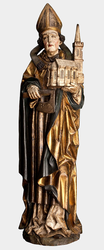 Rzeźba św. Wolfganga, ok. 1490