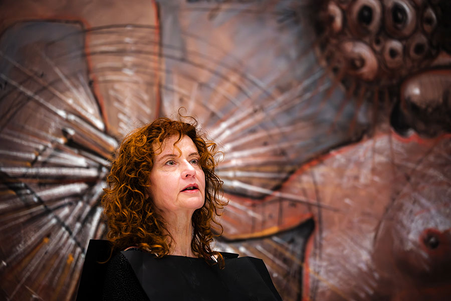 Paint it black/paraliż serca | Teatr Czterech 18.01, g. 18:04 Próba teatralna na finisaż wystawy „Waldemar Cwenarski. Czułość. Powroty i poszukiwania” w Pawilonie Czterech Kopuł – Teatr Czterech