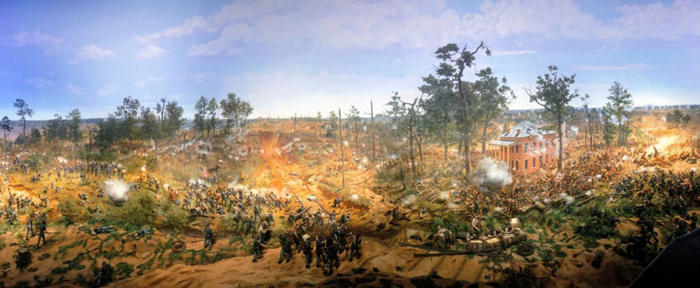 Atlanta History Center (panorama bitwy)