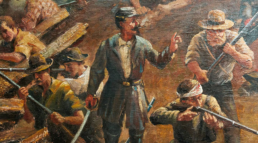 Atlanta History Center (fragment panoramy bitwy)