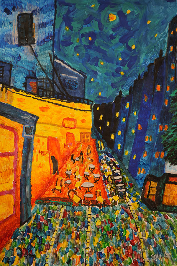 Prace laureatów konkursu „Spotkania ze sztuką”