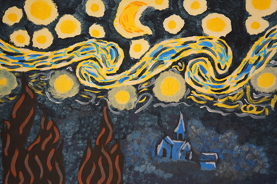 Prace laureatów konkursu „Spotkania ze sztuką”