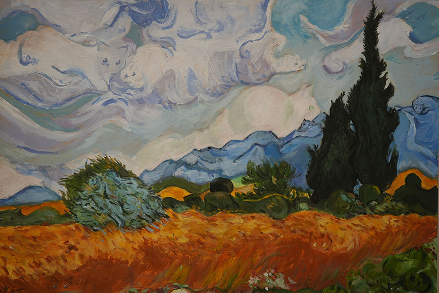 Prace laureatów konkursu „Spotkania ze sztuką”