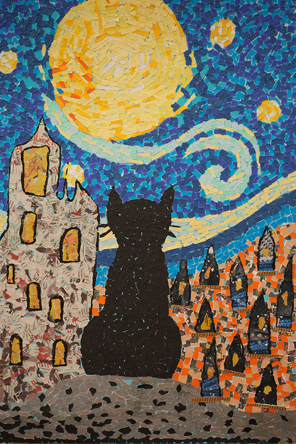 Prace laureatów konkursu „Spotkania ze sztuką”