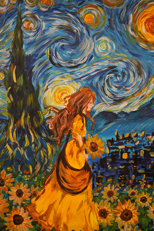 Prace laureatów konkursu „Spotkania ze sztuką”