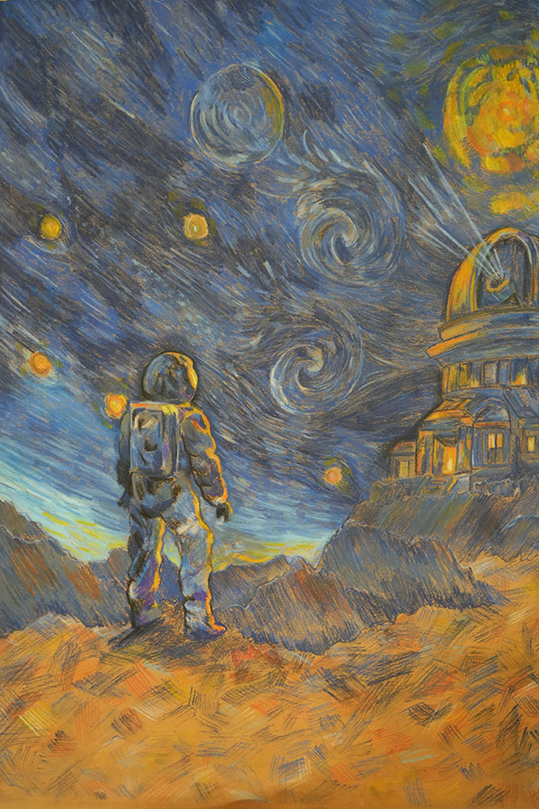 Prace laureatów konkursu „Spotkania ze sztuką”