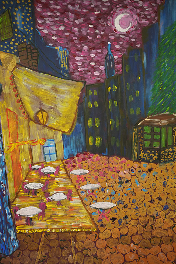 Prace laureatów konkursu „Spotkania ze sztuką”