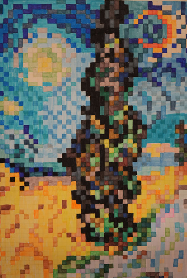 Prace laureatów konkursu „Spotkania ze sztuką”