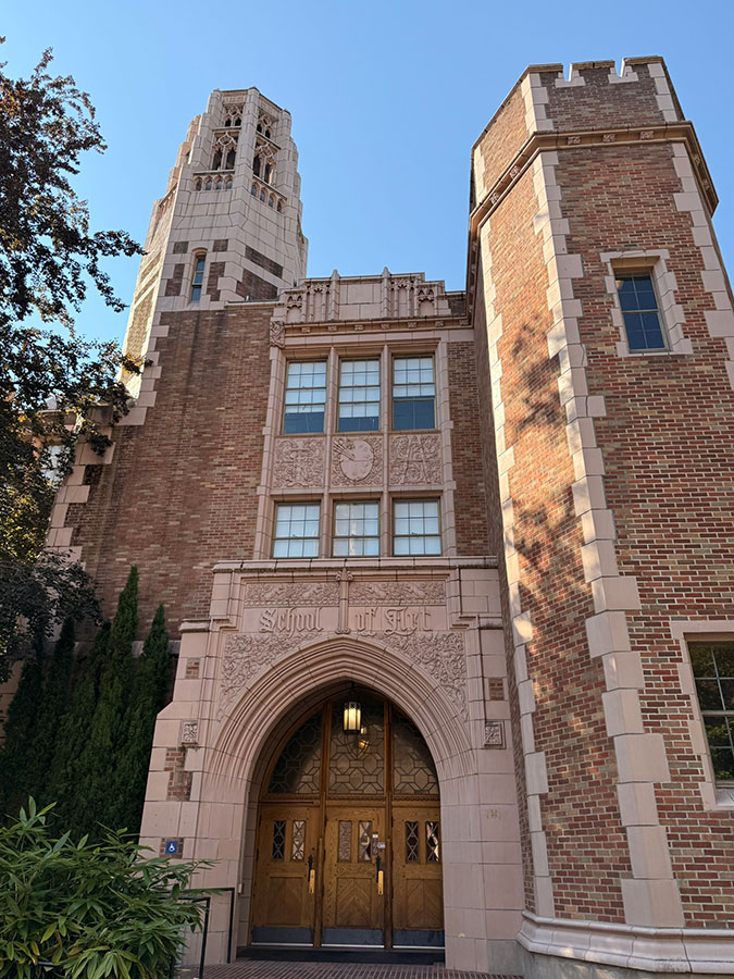 Obecny budynek Wydziału Sztuki (University of Washington, School of Art, Art History, Design)