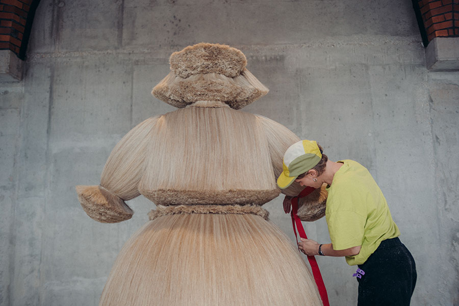 Ala Savashevich, „Szeptem tkana”, 2025 (prace nad realizacją)