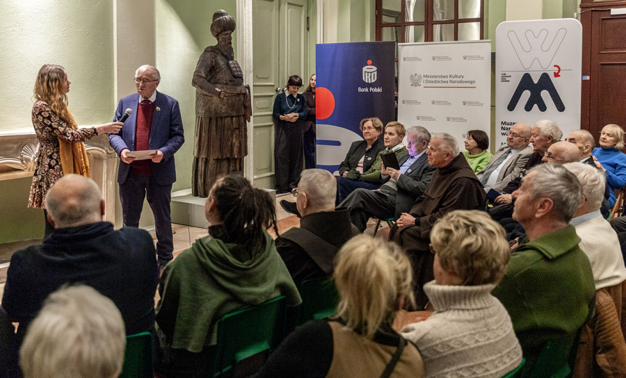 „Kazanie do ptaków” – fotorelacja z konferencji prasowej i wernisażu