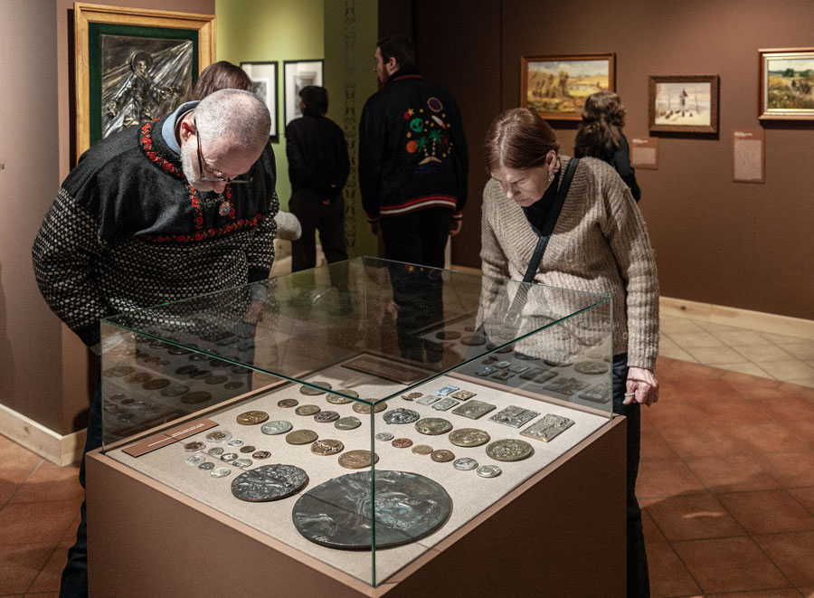 „Kazanie do ptaków” – fotorelacja z konferencji prasowej i wernisażu