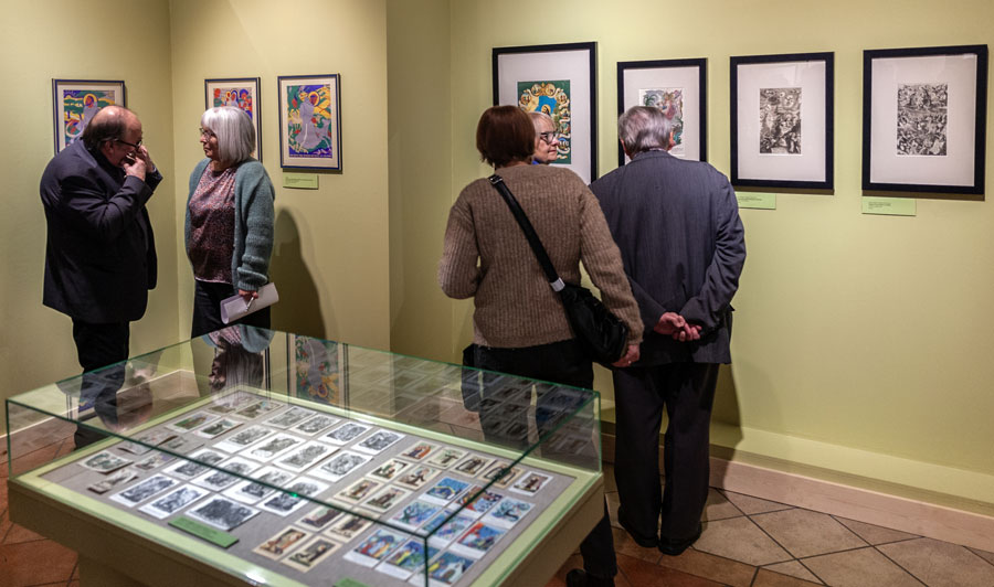 „Kazanie do ptaków” – fotorelacja z konferencji prasowej i wernisażu