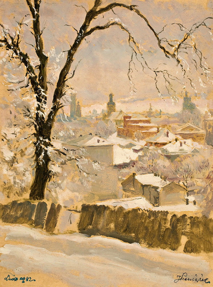 Józef Pieniążek, Dachy Lwowa, 1942
