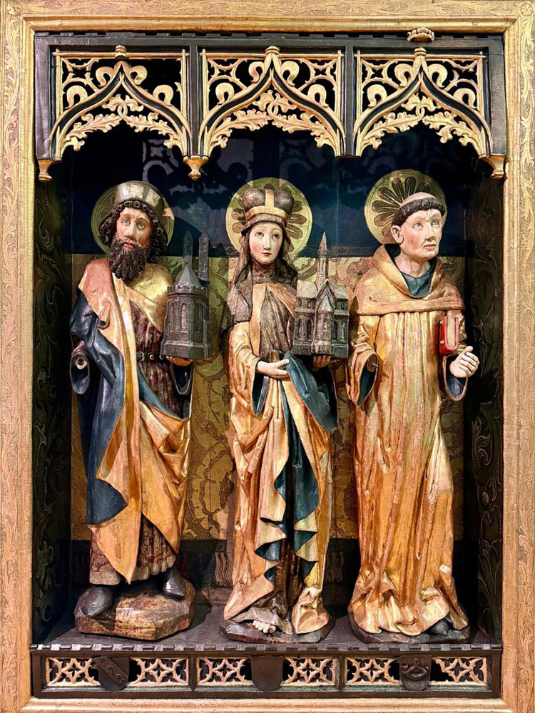 Pracownia Mistrza Ołtarza Zwiastowania, tryptyk św. Jadwigi, 1470–1480 (fragment)