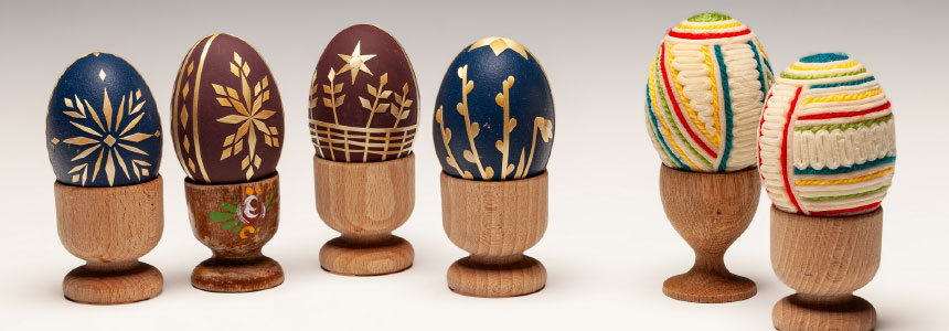 Pisanki i palmy wielkanocne