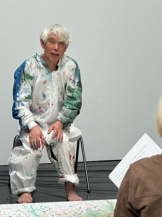 Przygotowania do wystawy „Wschód słońca na Zachodzie”