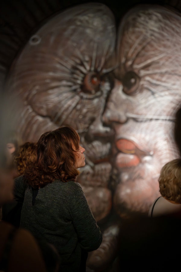 Teatr Czterech na zakończenie wystawy „Waldemar Cwenarski. Czułość. Powroty i poszukiwania”