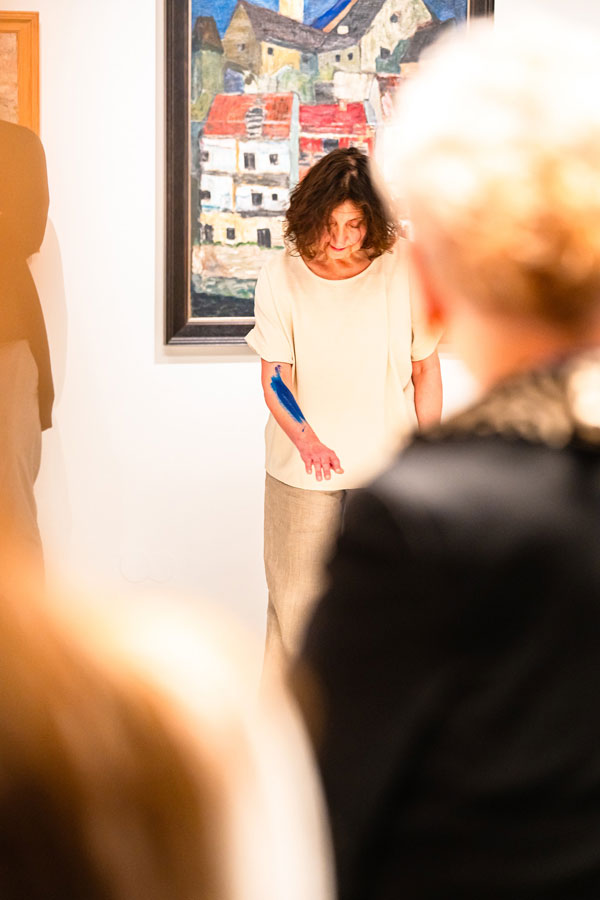 Teatr Czterech na zakończenie wystawy „Waldemar Cwenarski. Czułość. Powroty i poszukiwania”