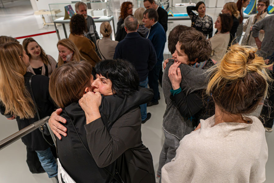 Teatr Czterech na zakończenie wystawy „Waldemar Cwenarski. Czułość. Powroty i poszukiwania”