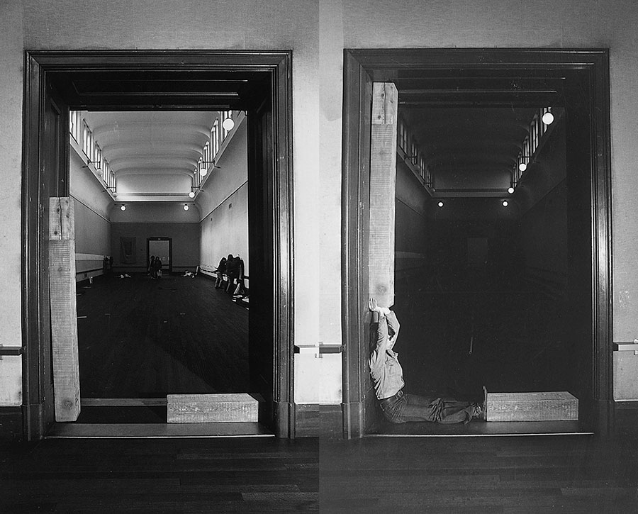 Keiji Uematsu, Right Angle Position, 1973