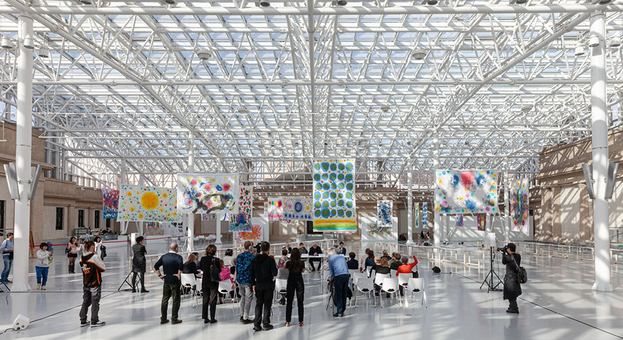 Wystawa „Wschód słońca na Zachodzie” – konferencja prasowa w Pawilonie Czterech Kopuł