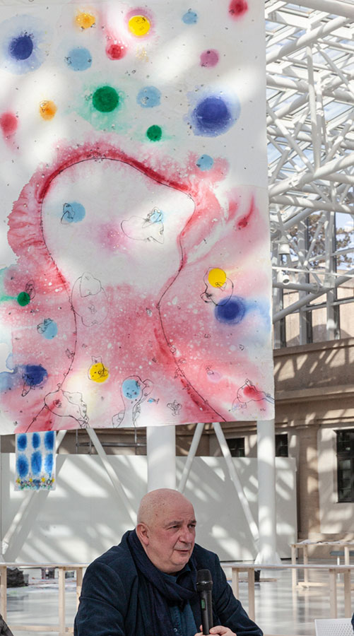 Wystawa „Wschód słońca na Zachodzie” – konferencja prasowa w Pawilonie Czterech Kopuł