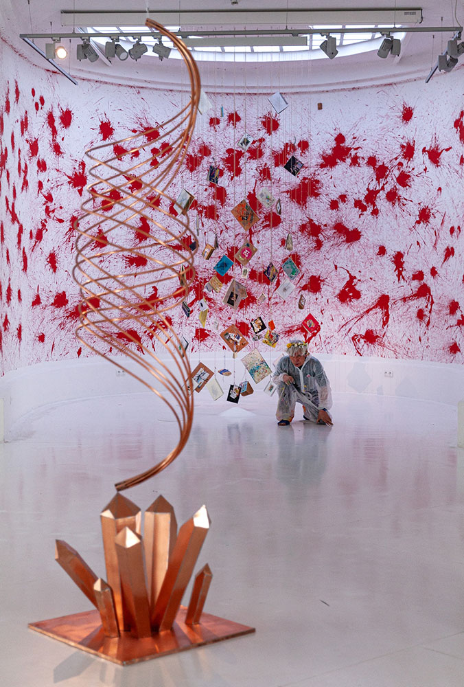 Wystawa „Wschód słońca na Zachodzie” – konferencja prasowa w Pawilonie Czterech Kopuł